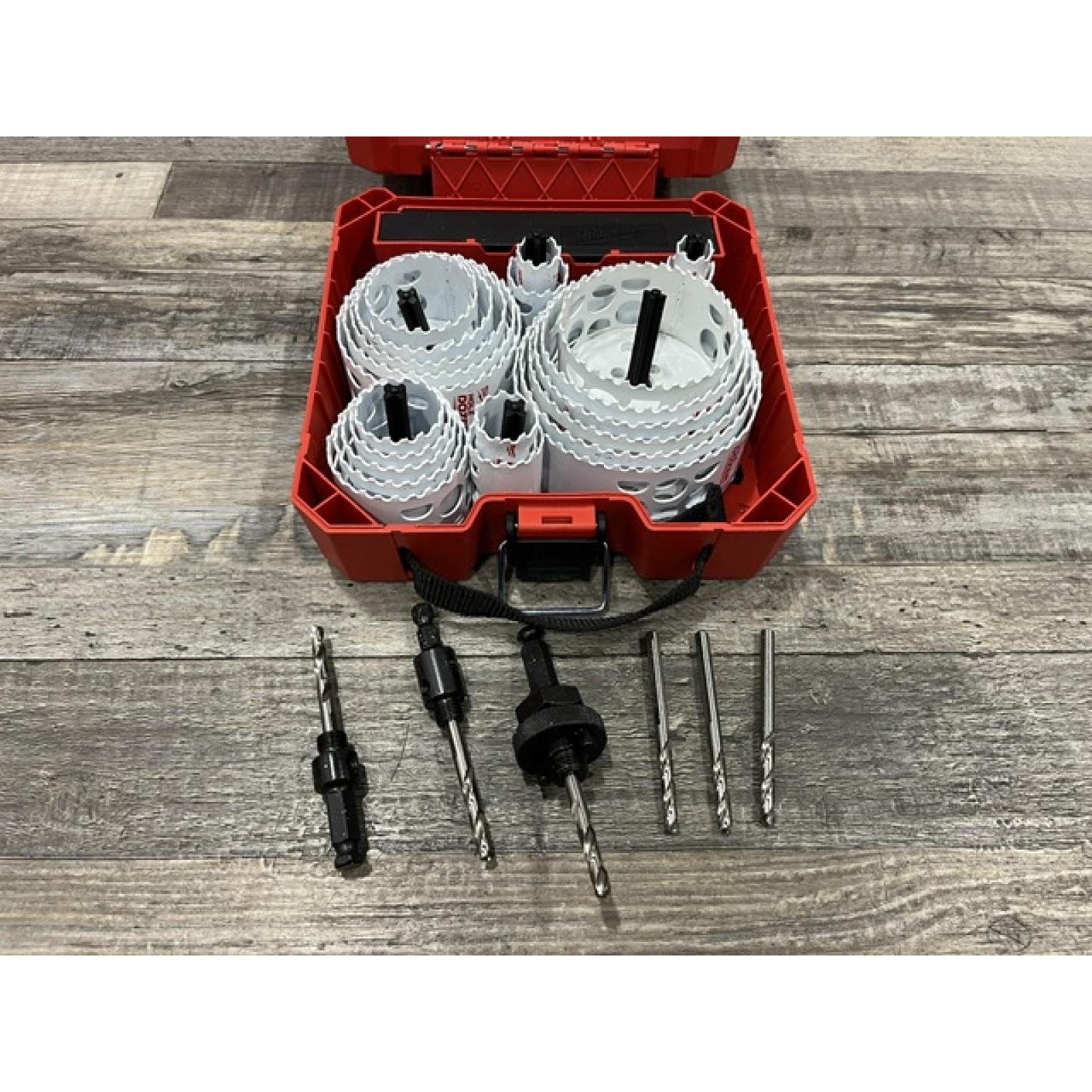 AS-IS Milwaukee Hole Dozer General Purpose Bi-Metal Hole Saw Set (28-Piece)