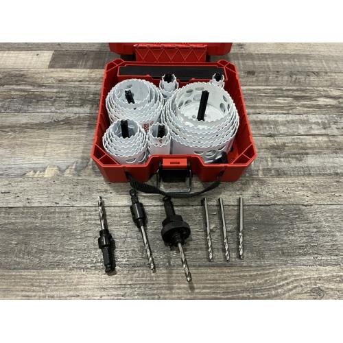 AS-IS Milwaukee Hole Dozer General Purpose Bi-Metal Hole Saw Set (28-Piece)