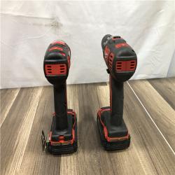 AS-IS Milwaukee 18V Lithium-Ion Cordless Drill Driver/Impact Driver Combo Kit