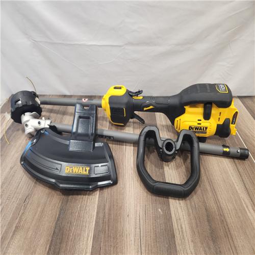 AS-IS- DEWALT FLEXVOLT 60V MAX 17-Inch Cordless Trimmer with Accessory Capability (TOOL ONLY)