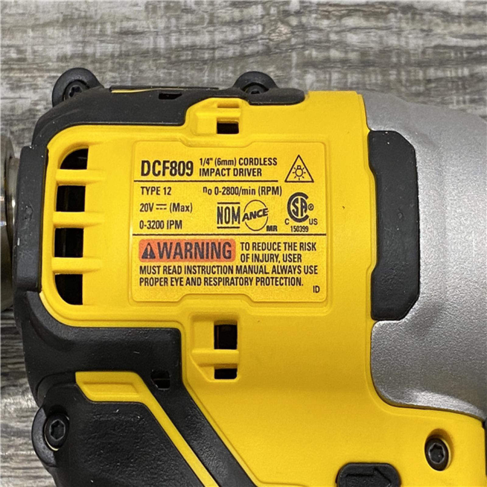 AS-IS DEWALT ATOMIC 20-Volt Lithium-Ion Cordless Brushless Combo Kit (4-Tool)