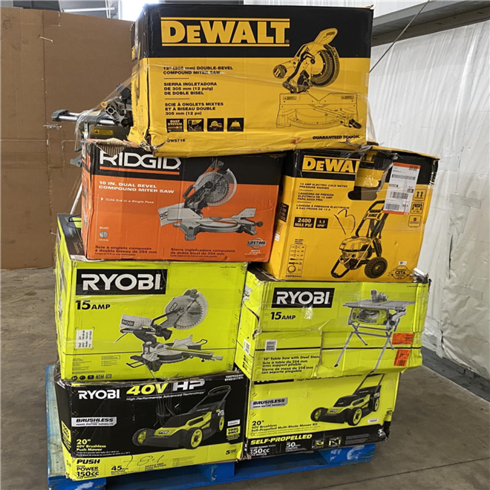 Houston Location AS IS - Tool Pallet