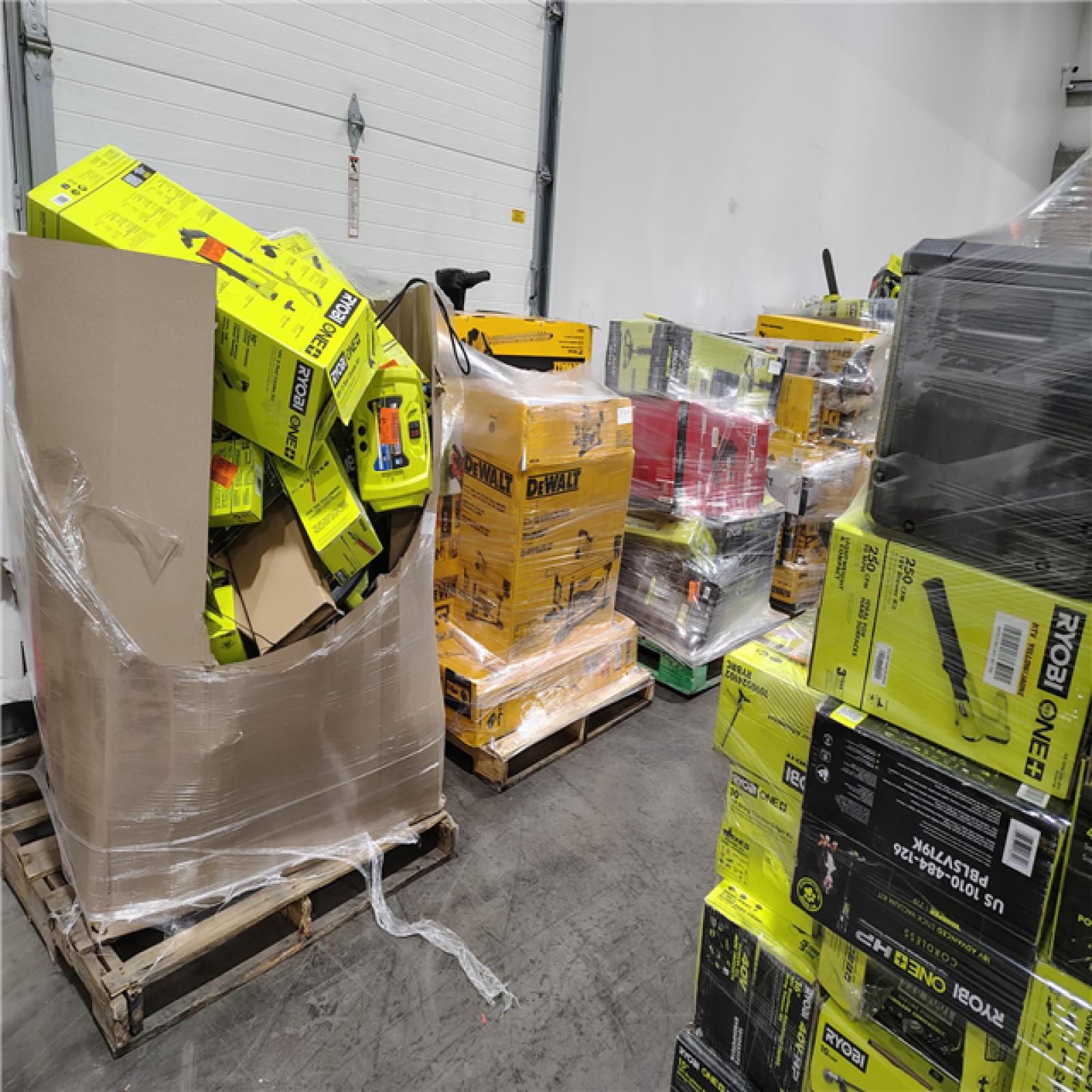 Pittston Location As-Is Power Tools Partial Truckload (13 Pallets) 0476-A