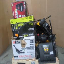 CALIFORNIA AS-IS OUTDOOR POWER EQUIPMENT