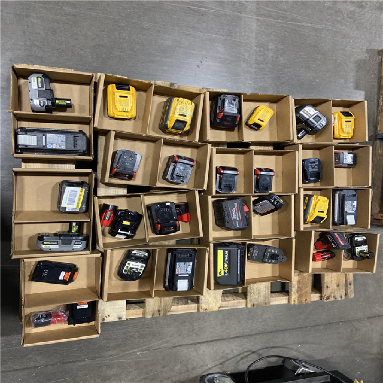 DALLAS LOCATION - AS-IS BATTERY PALLET