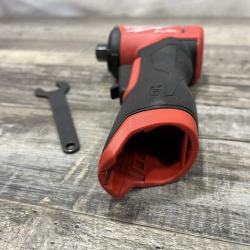 AS-IS Milwaukee FUEL 12V Lithium-Ion Brushless Cordless 1/4 in. Right Angle Die Grinder (Tool-Only)