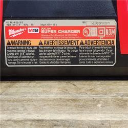 HOUSTON LOCATION - AS-IS Milwaukee 48-59-1815 M18 18V Dual Bay Simultaneous Super Charger (TOOL ONLY)