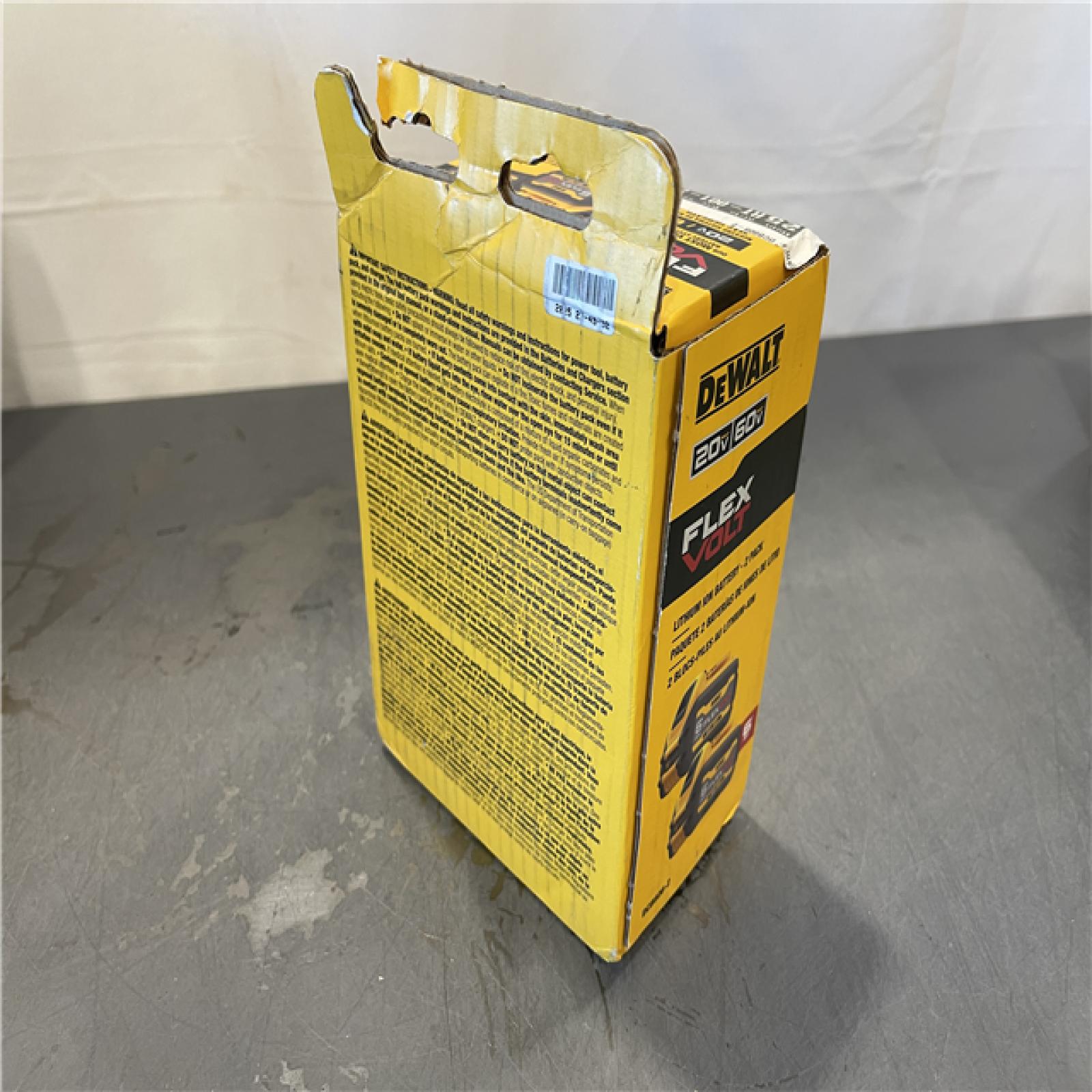 New! - DEWALT FLEXVOLT 20-Volt/60-Volt MAX Lithium-Ion 6.0Ah Battery Pack (2-Pack)