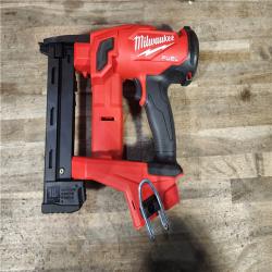 HOUSTON LOCATION - AS-IS MILWAUKEE FUEL 18V Cordless 18-Gauge 1/4 in. Narrow Crown Stapler (Tool-Only)
