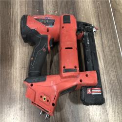 AS-IS Milwaukee FUEL 18-Volt Lithium-Ion Brushless Cordless 18-Gauge 1/4 in. Narrow Crown Stapler (Tool-Only)