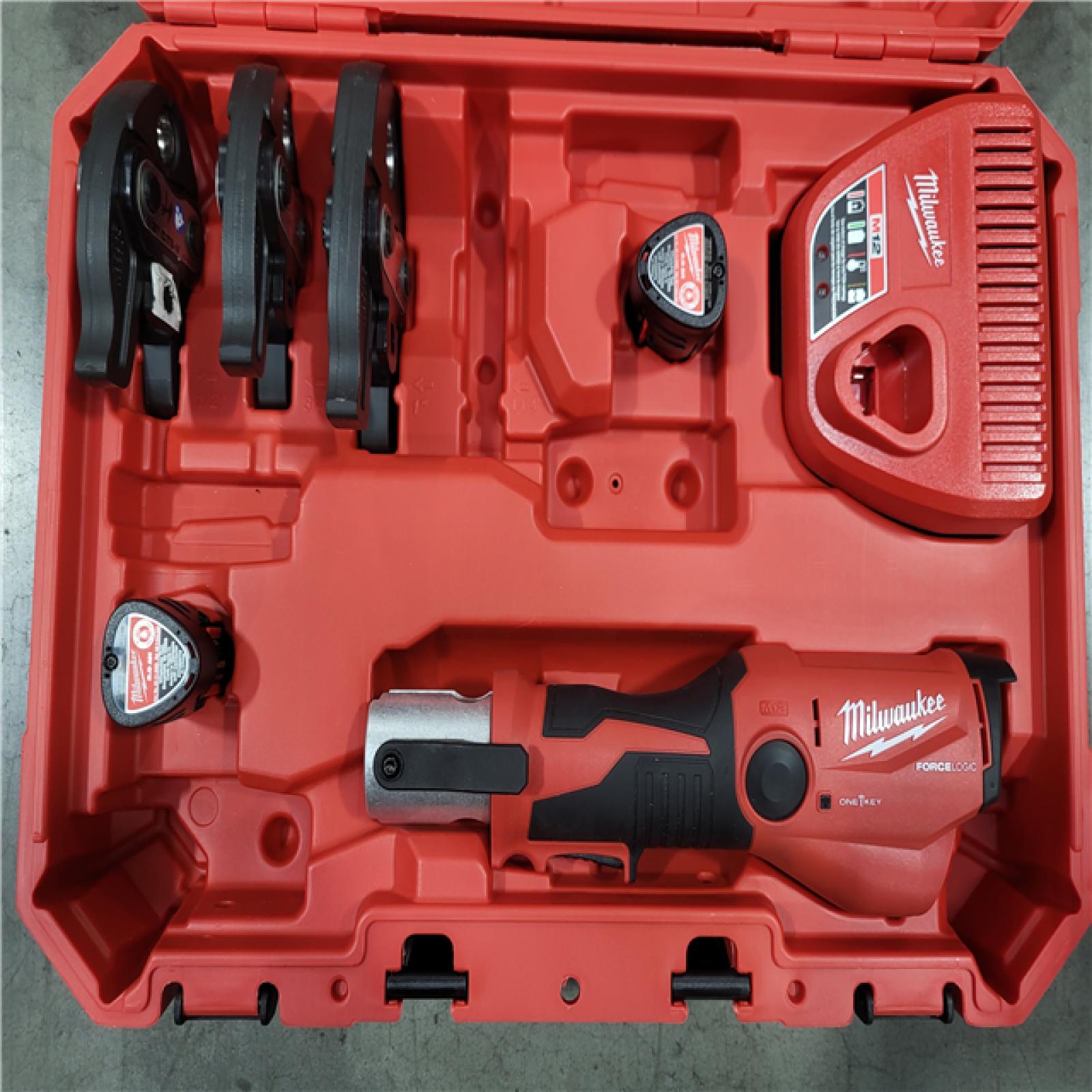 CALIFORNIA NEW MILWAUKEE M12 FORCE LOGIC PRESS TOOL KIT