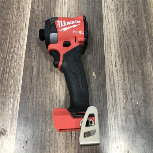 AS-IS Milwaukee FUEL 18V Lithium-Ion Brushless Cordless 1/4 in. Hex Impact Driver (Tool-Only)