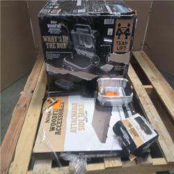 CALIFORNIA AS-IS NINJA WOOD FIRE Pro Connect premium XL OUTDOOR GRILL & SMOKER