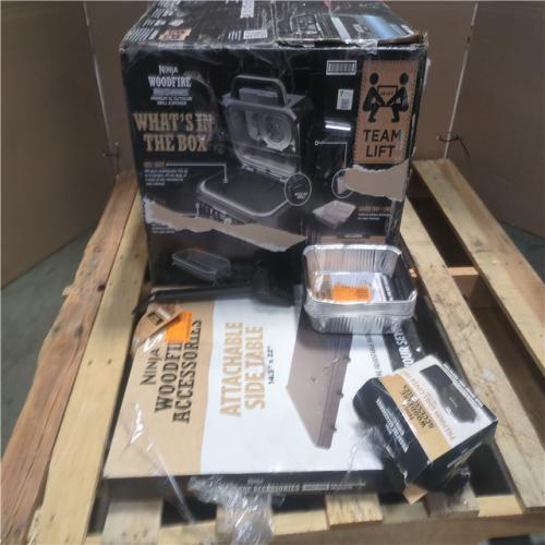 CALIFORNIA AS-IS NINJA WOOD FIRE Pro Connect premium XL OUTDOOR GRILL & SMOKER