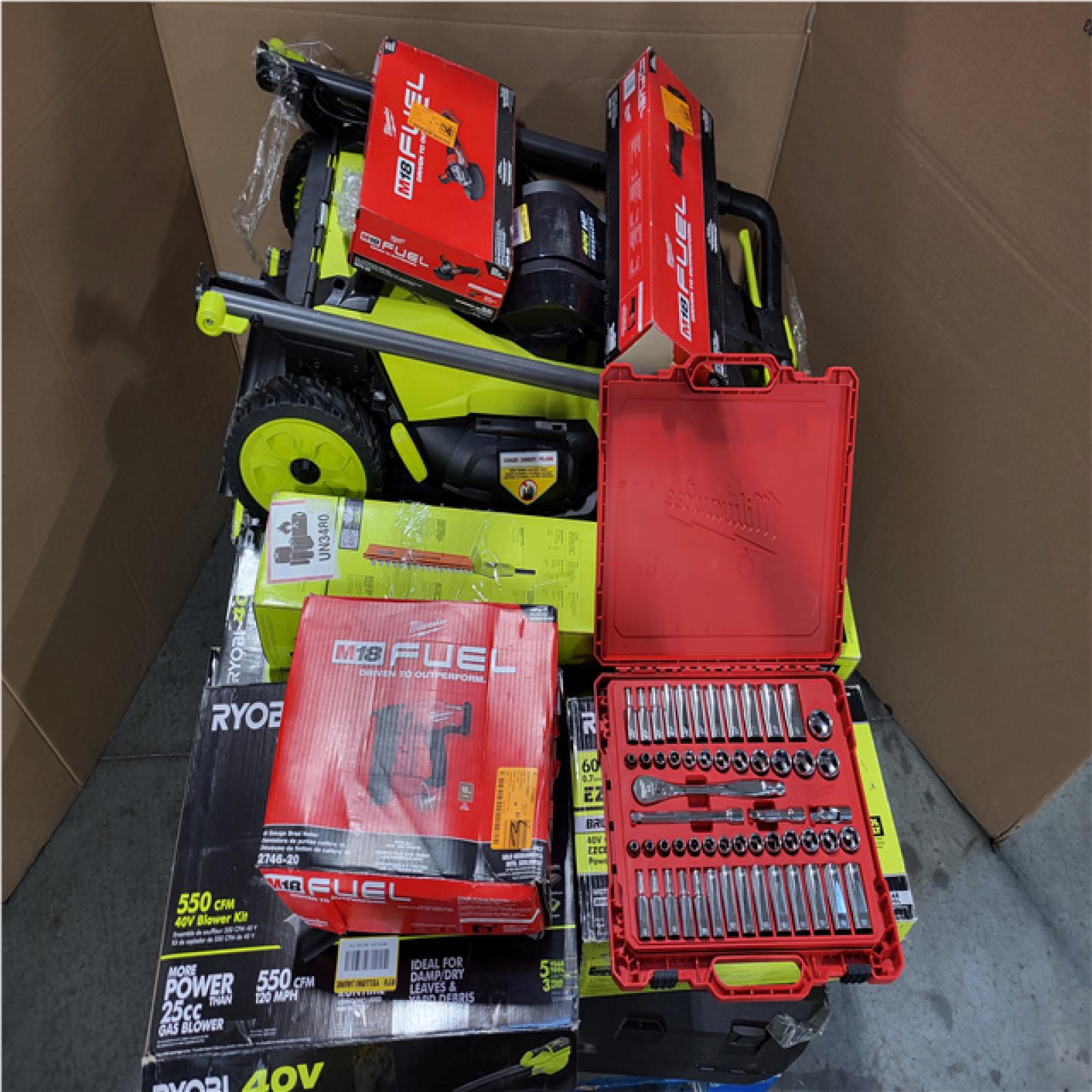 CALIFORNIA AS-IS TOOL PALLET