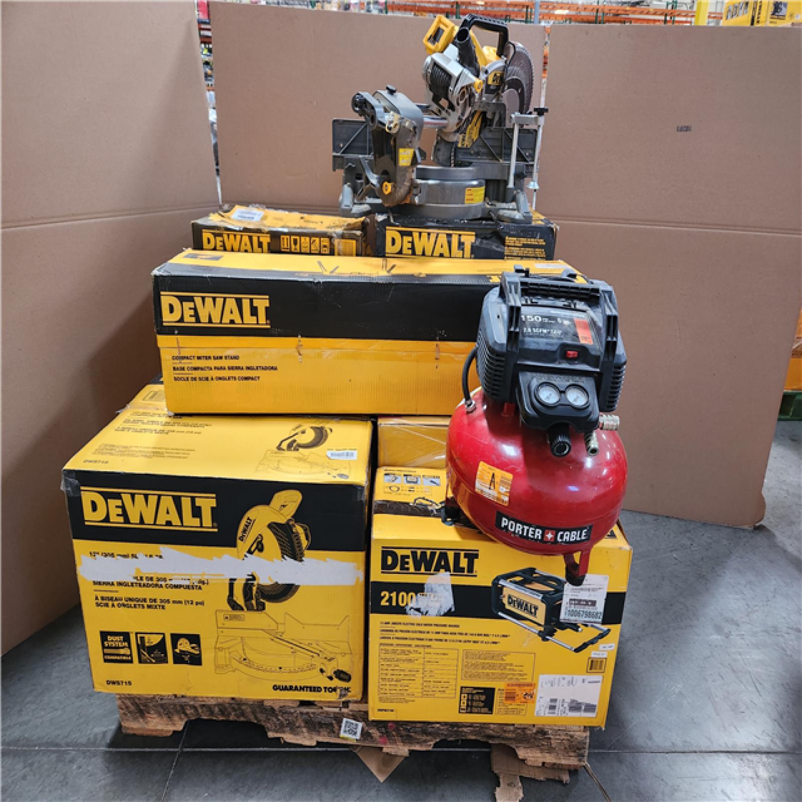 CALIFORNIA  AS-IS TOOL PALLET