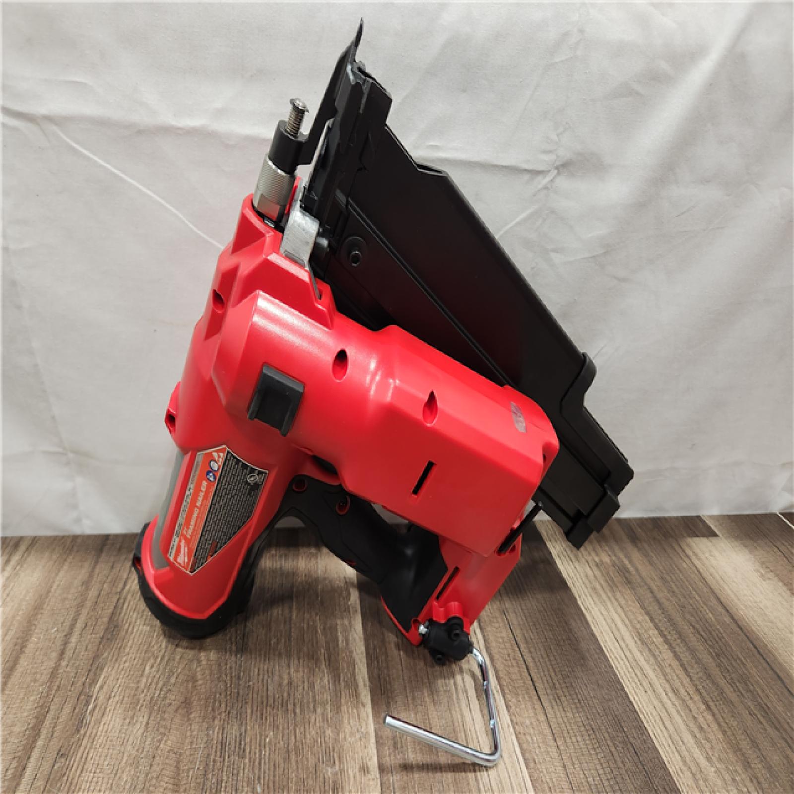 AS-IS- Milwaukee M18 FUEL 3-1/2 in. 18V 21-Degree Lithium-Ion Brushless Cordless Framing Nailer (Tool-Only)