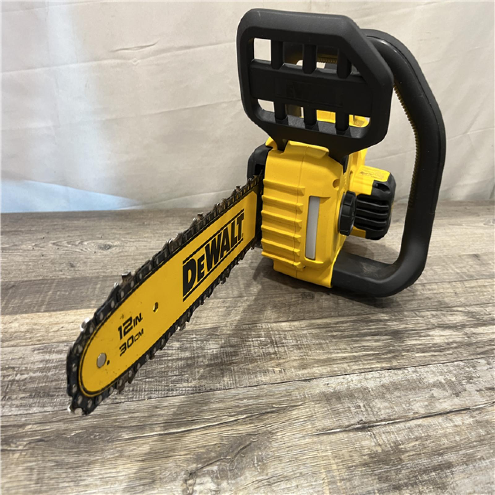 AS-IS DEWALT 20V MAX 12 in. Cordless Battery Powered Chainsaw (Tool Only)