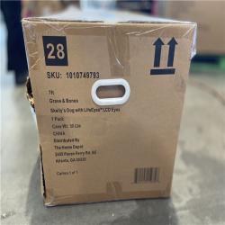 DALLAS LOCATION - Home Accents Holiday 7 ft. Long Grave & Bones Skelly's Dog with LifeEyes LCD Eyes