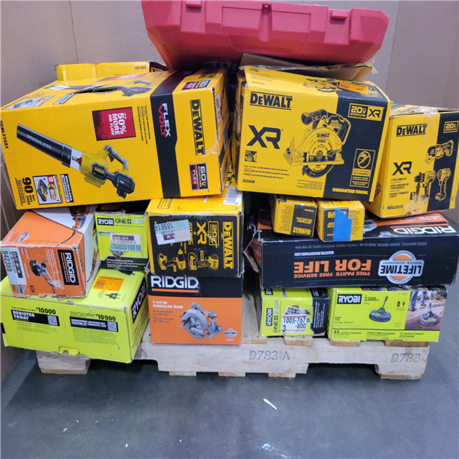 CALIFORNIA AS-IS TOOL PALLET