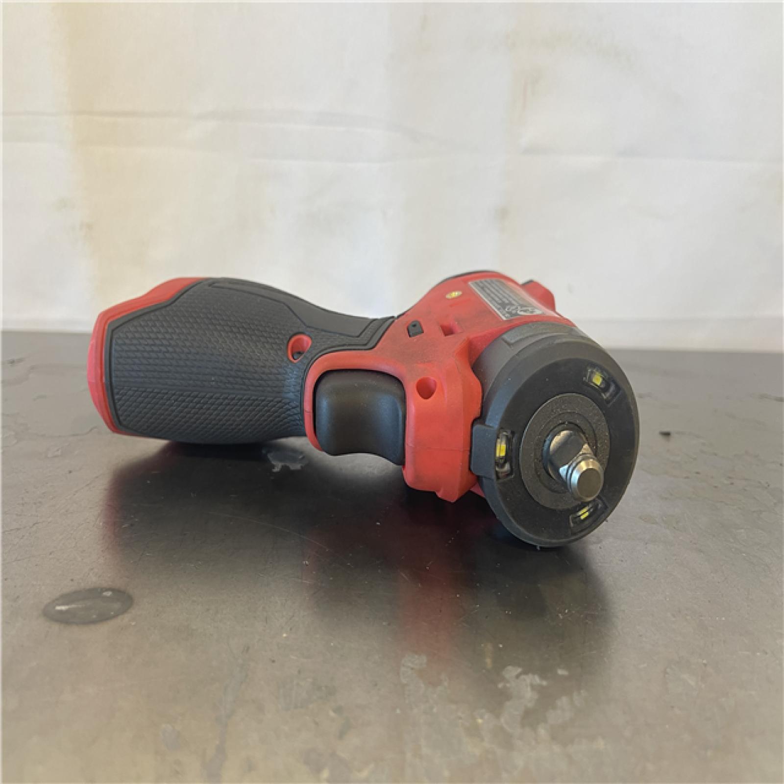 AS-IS- Milwaukee M12 FUEL 3/8 in. Cordless Brushless Subcompact Impact Wrench