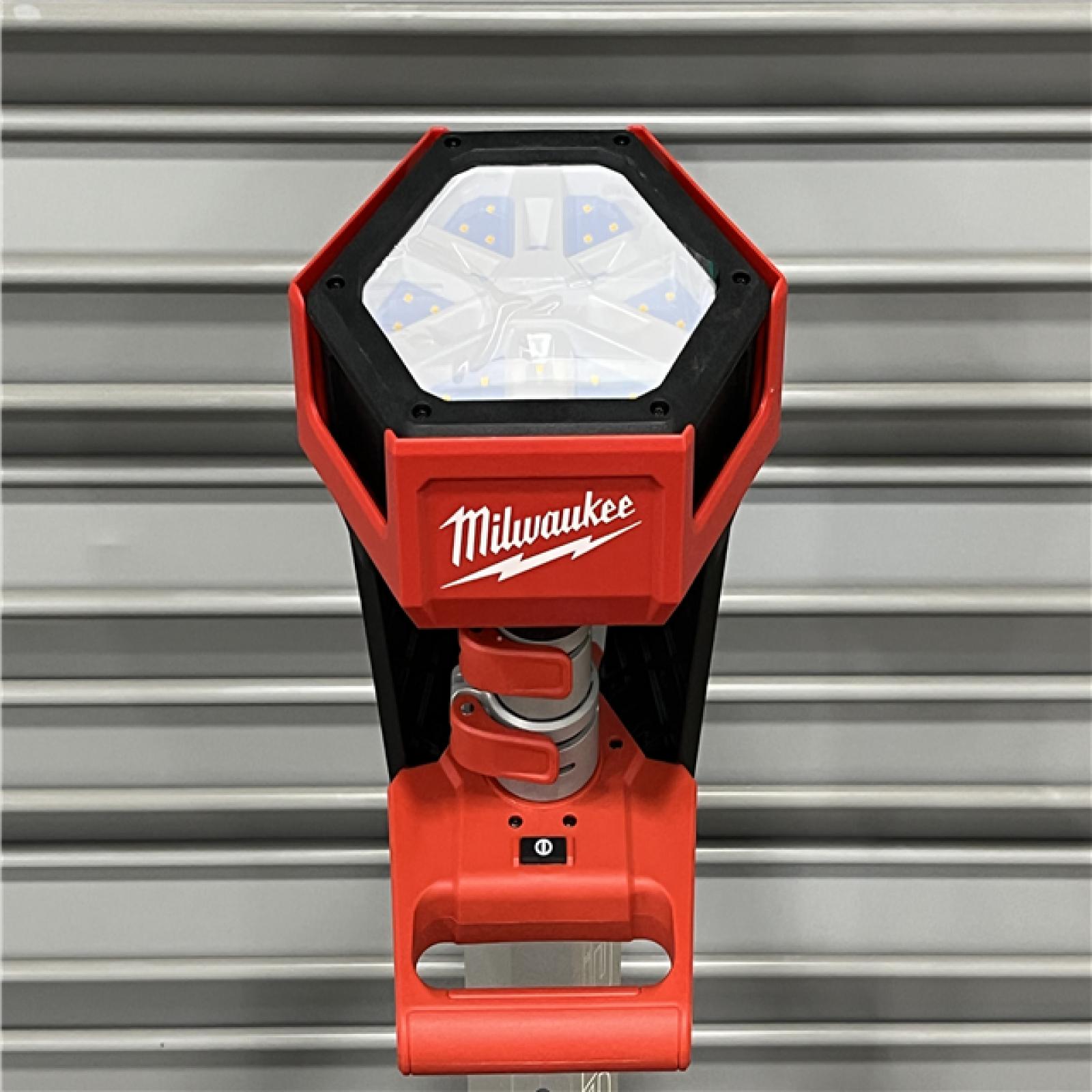 AS-IS Milwaukee 18-Volt Lithium-Ion Cordless Rocket Dual Power Tower Light (Tool-Only)