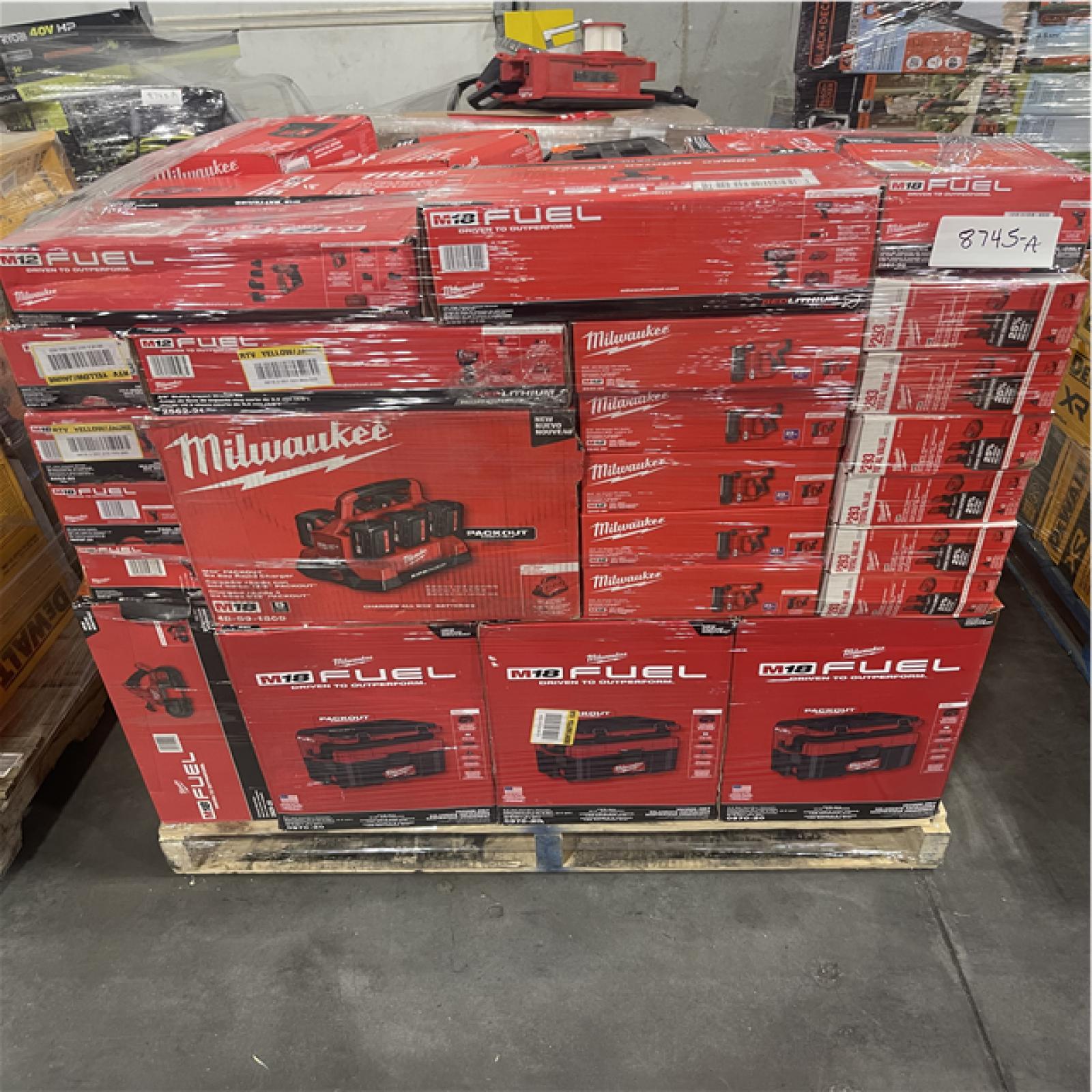 Atlanta Location As-Is Power Tools Partial Truckload (9 Pallets) 8745-A