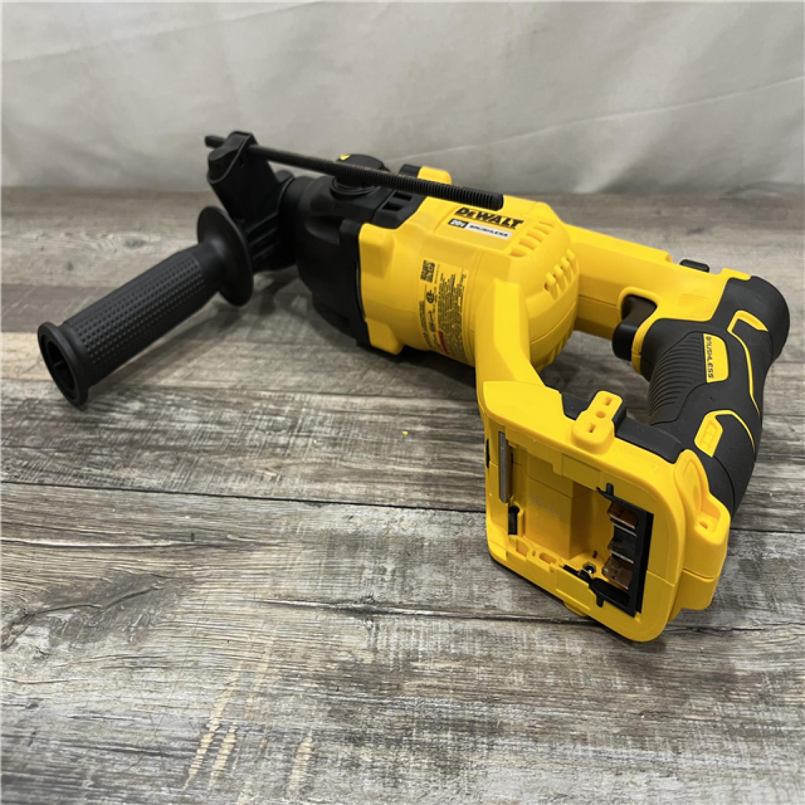 AS-IS DEWALT 20V MAX Cordless Brushless 1 in. SDS Plus D-Handle Concrete and Masonry Rotary Hammer (Tool Only)