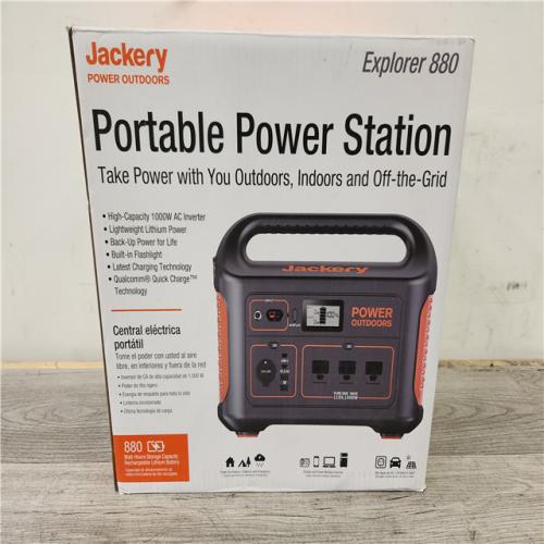 Phoenix Location NEW Jackery Explorer 880, 880Wh/1000W Model No: Explorer 880 (Sealed)