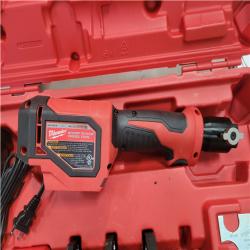 CALIFORNIA AS-IS MILWAUKEE M18 SHORT THROW PRESS TOOL W/ VIEGA PUREFLOW JAWS