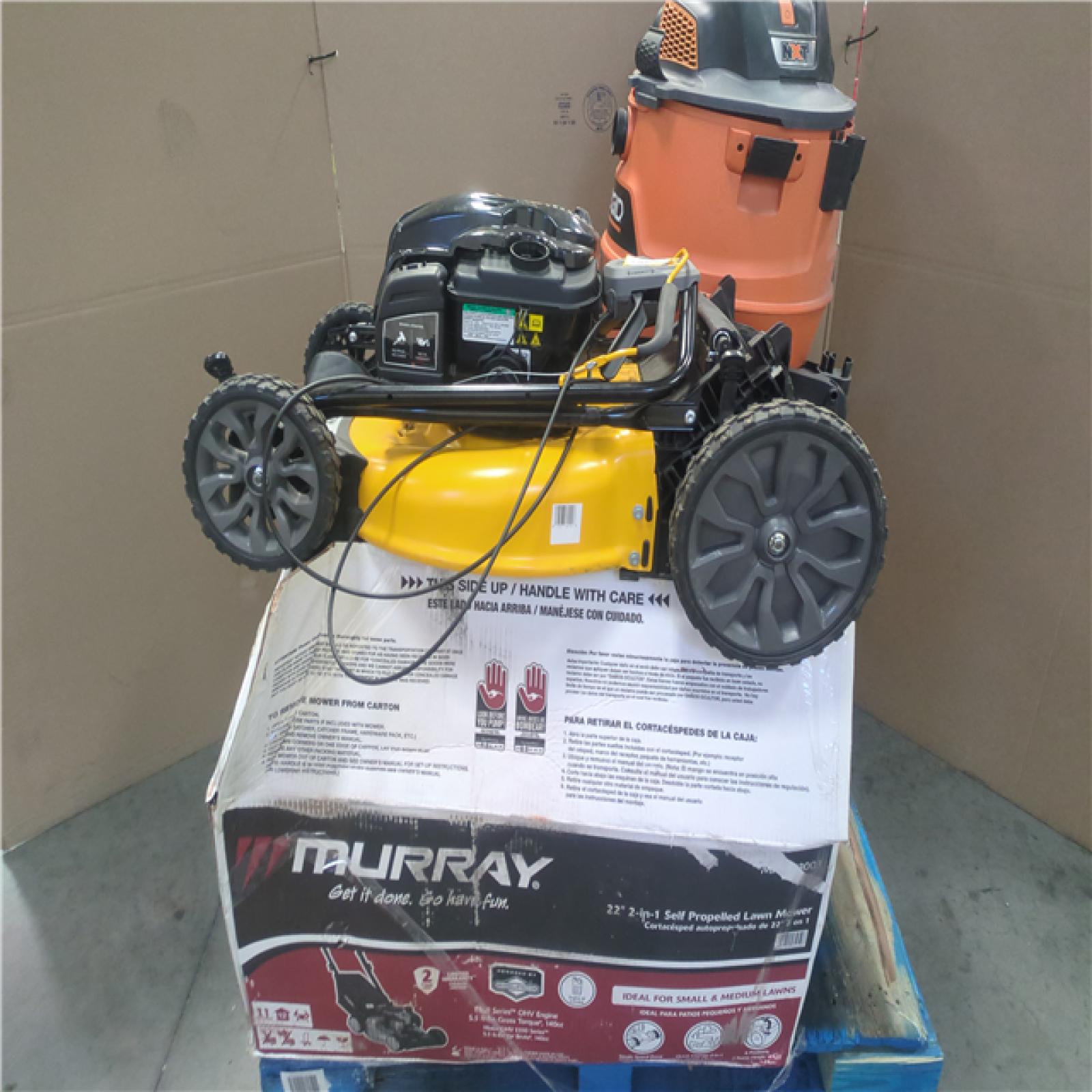 CALIFORNIA AS-IS OUTDOOR POWER EQUIPMENT