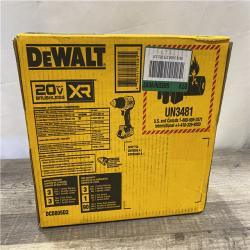 NEW - DEWALT 20V MAX* XR Brushless Cordless 1/2 in. Hammer Drill/Driver Kit