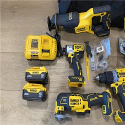 AS-IS DEWALT 20V Lithium-Ion Cordless 5-Tool Combo Kit