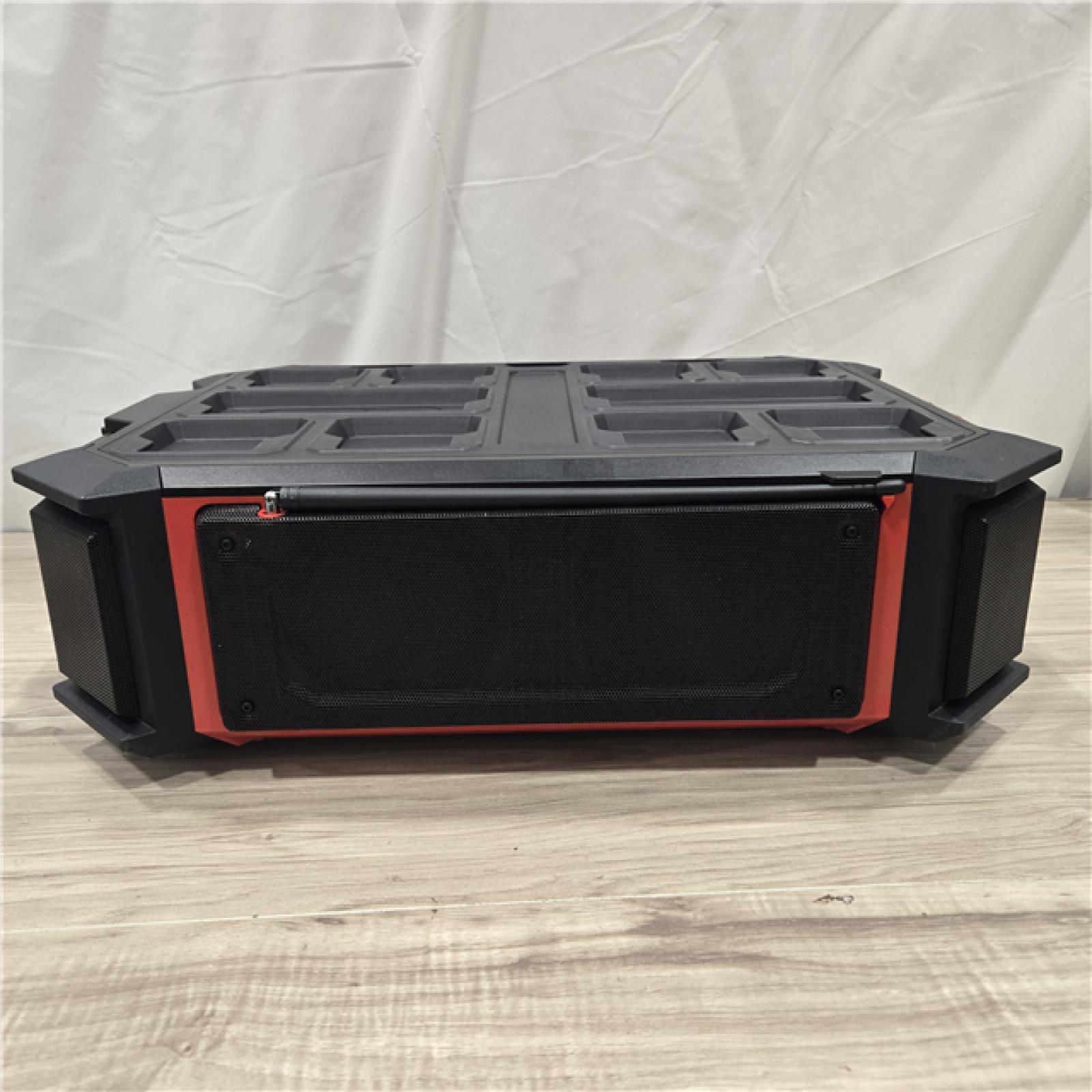 AS-IS Milwaukee 2950-20 18V M18 PACKOUT Cordless Radio + Charger (Tool Only)