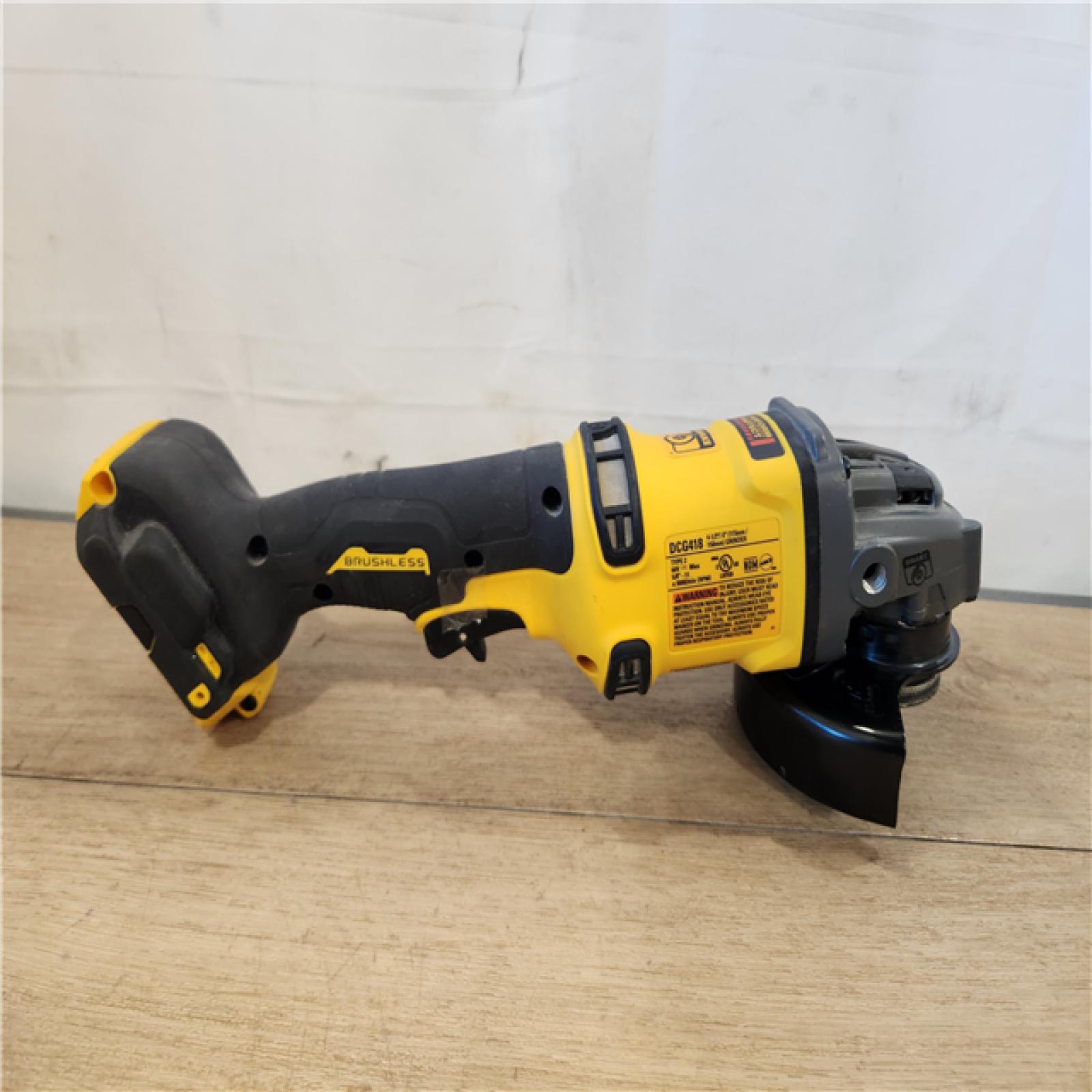 AS-IS- DeWalt FLEXVOLT 60V MAX Cordless Grinder  4.5 - 6   9000 RPM