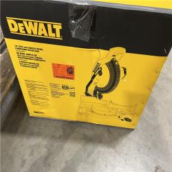 AS-IS  DEWALT 15 Amp Corded 10 in. Compound Single Bevel Miter Saw