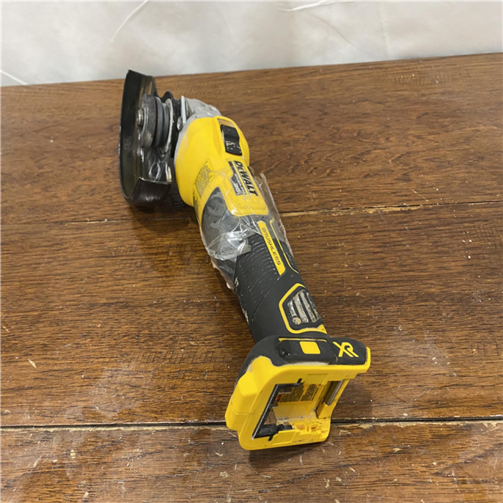 AS-IS DeWalt DCG405B 20V Max XR 4.5-Inch Slide Switch Small Angle Grinder (Tool Only)