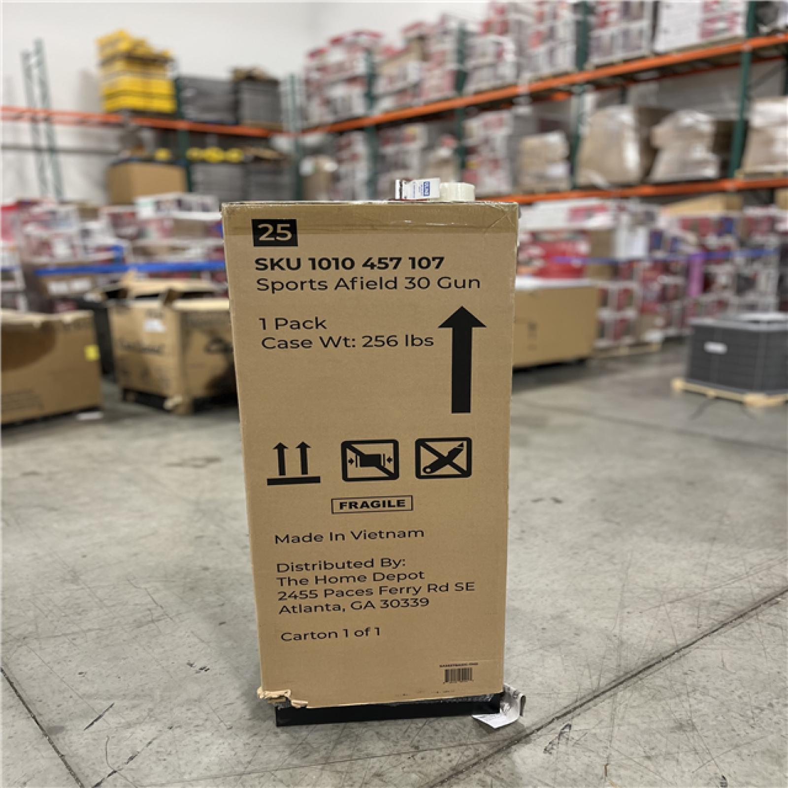 DALLAS LOCATION - Sports Afield 30-Gun Fireproof Electronic Lock Gun Safe  Black