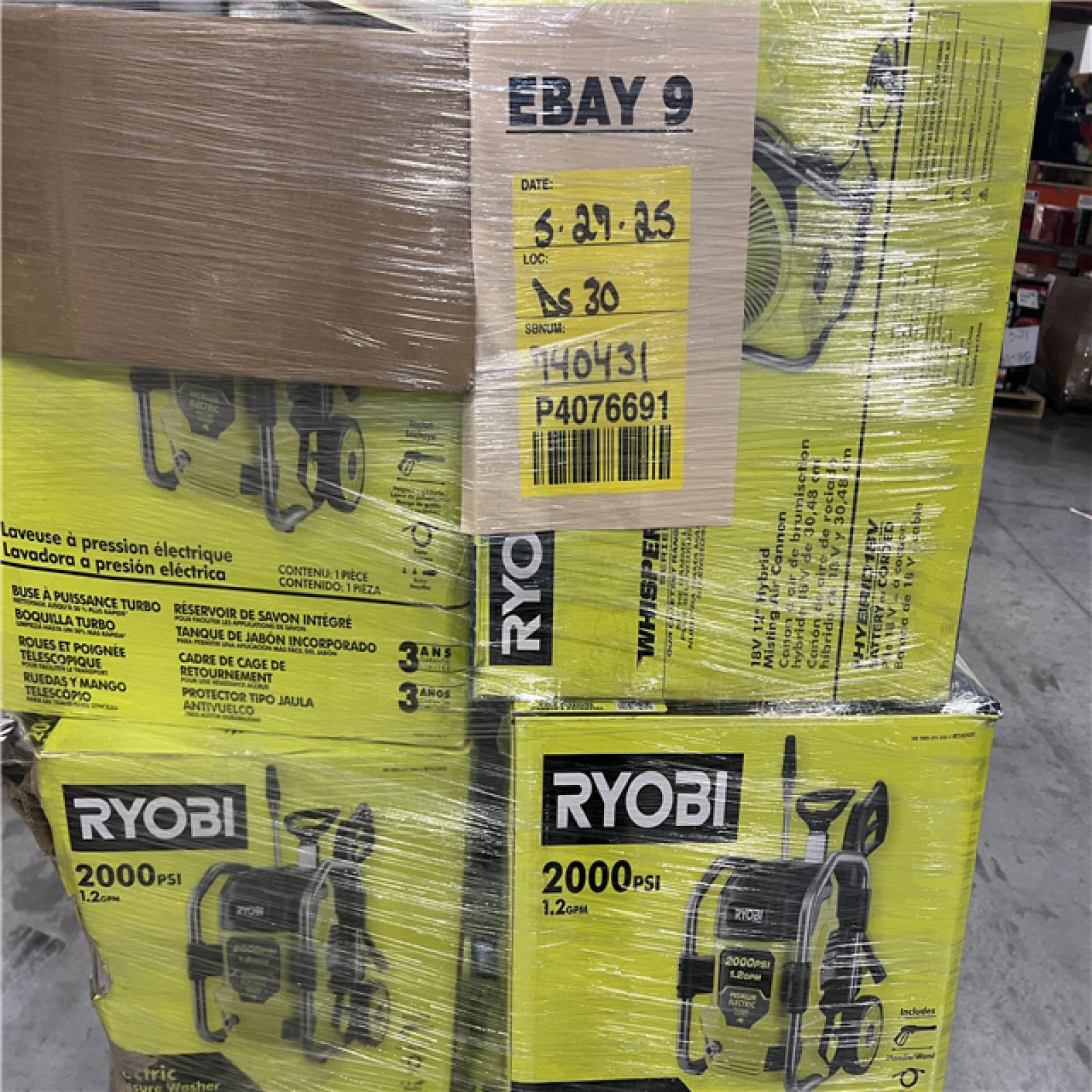 Dallas Location - As-Is Tool Pallet