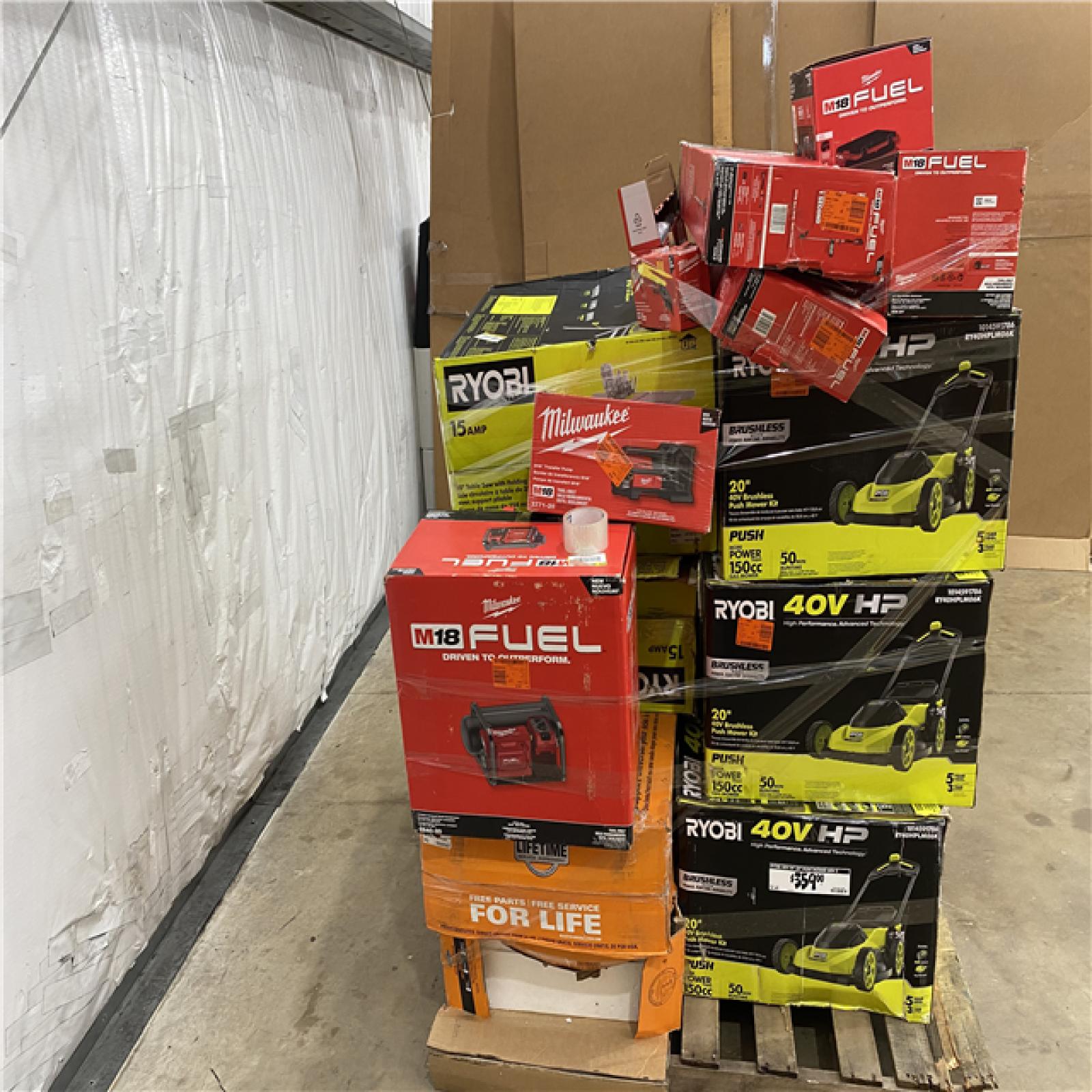 Houston Location AS IS - Tool Pallet