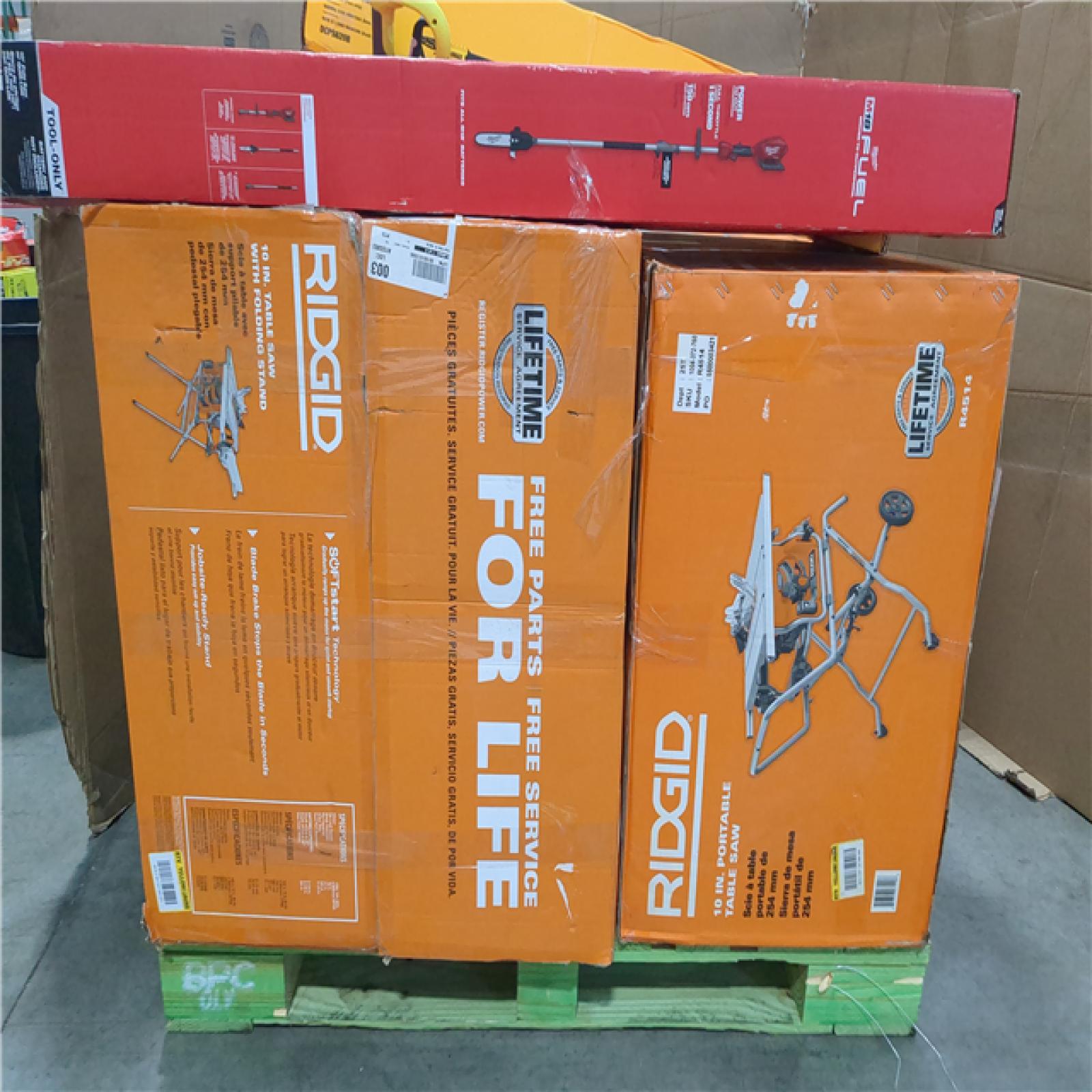 CALIFORNIA AS-IS TOOL PALLET