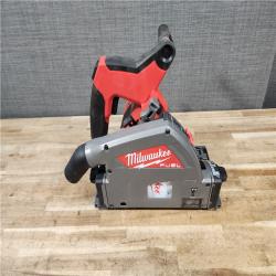 HOUSTON LOCATION - AS - IS Milwaukee FUEL 18V Lithium-Ion Cordless Brushless 6-1/2 in. Plunge Cut Track Saw (Tool-Only)