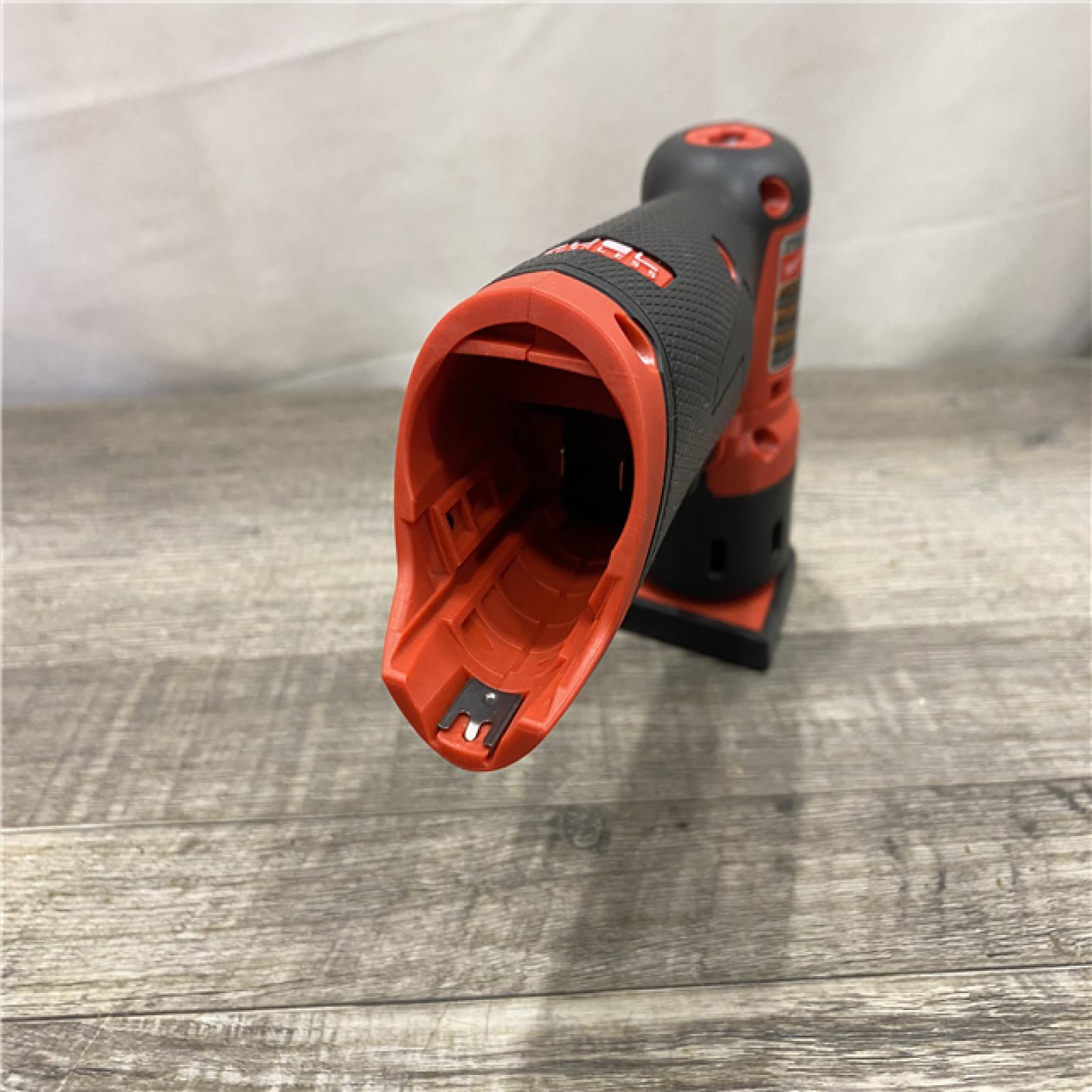 AS-IS Milwaukee FUEL 12-Volt Lithium-Ion Brushless Cordless Orbital Detail Sander (Tool-Only)