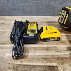 HOUSTON LOCATION - AS - IS DEWALT 20V MAX XR Lithium-Ion Cordless 2-1/2 in. 15-Gauge Finish Nailer Kit