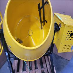 CALIFORNIA AS-IS CHAMPION 8.8 CU. FT. 79CC GAS HEAVY DUTY CONCRETE MIXER W/ 450 LB. CAPACITY