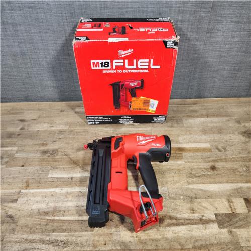 HOUSTON LOCATION - AS-IS (APPEARS LIKE NEW) Milwaukee FUEL 18-Volt Lithium-Ion Brushless Cordless 18-Gauge Brad Nailer (Tool-Only)