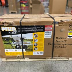 DALLAS LOCATION -MUDMIXER Heavy Duty Portable Continuous Concrete Mixer Evolution