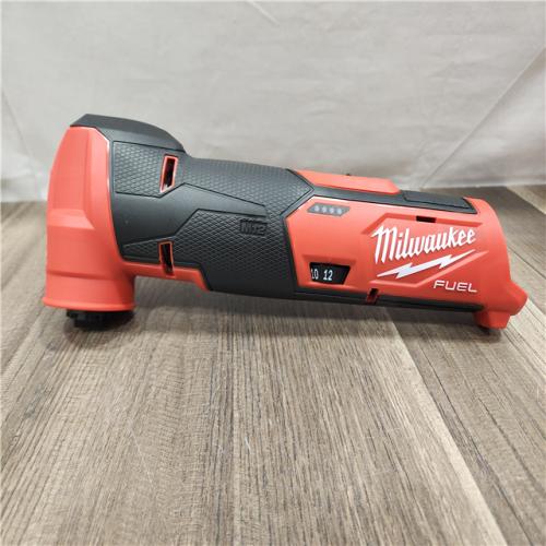 AS-IS- Milwaukee M12 FUEL 12-Volt Lithium-Ion Cordless Oscillating Multi-Tool (Tool-Only)