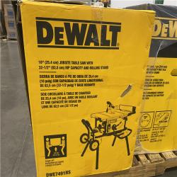 As-Is- DEWALT 10 in. 15 Amp 120V Site-Pro Compact Jobsite Table Saw