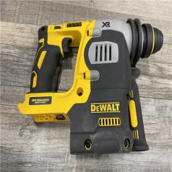 AS-IS DEWALT 20V MAX XR Cordless Brushless 1 in. SDS Plus L-Shape Rotary Hammer (Tool Only)